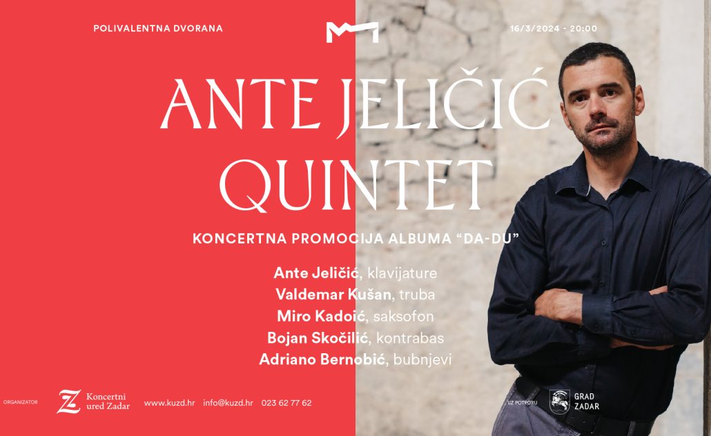 Ante Jeličić Quintet u Zadru
